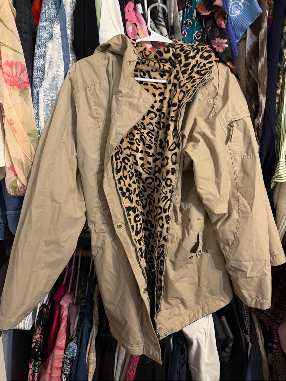 Lane Bryant reversible jacket 14/16